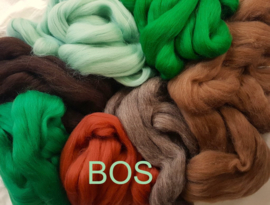 Assorti merino lontwol, FOREST, vanaf