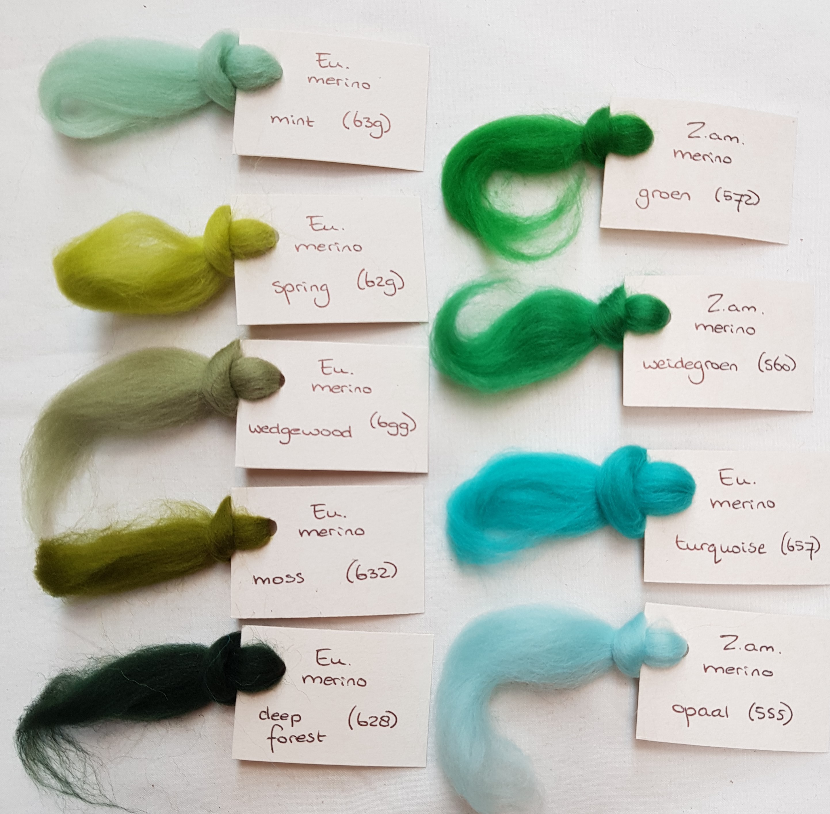 Merino lontwol, keuzepakketten, assorti, vanaf