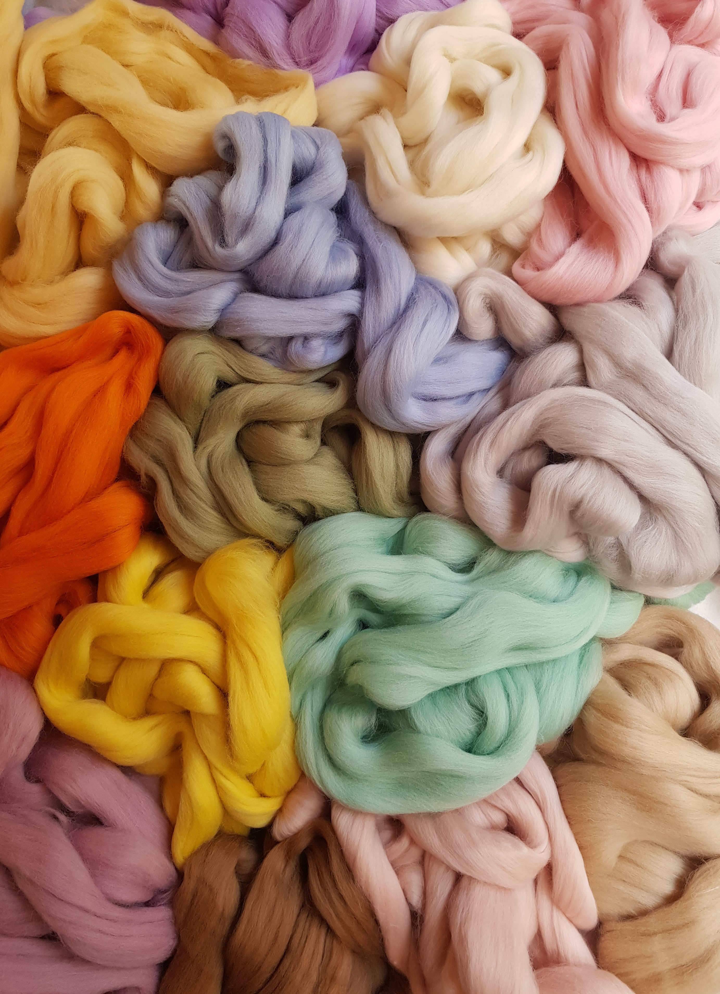 Assorti merino lontwol SOFT FLOW, vanaf