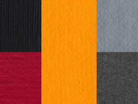 Dun naaldviltpakket assorti 5 kleuren
