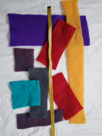 Assorti fijn naaldvilt  (ng13)