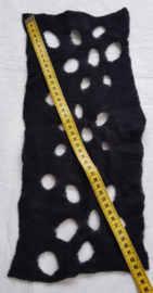 Fijn naaldvilt zwart (nk12)