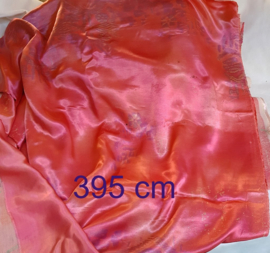 Glanzend roze 154 x 395 cm (RGO)