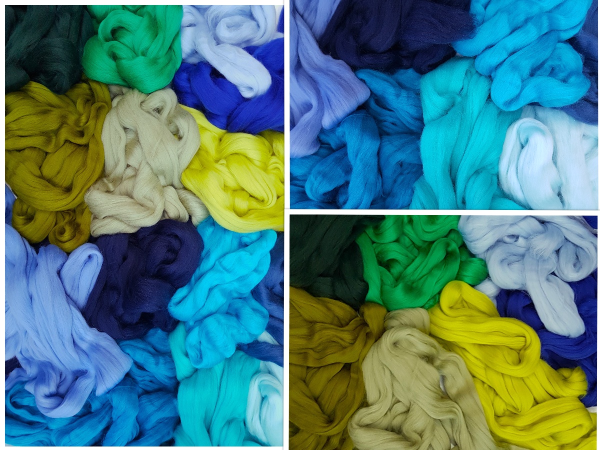 Assorti merino lontwol, OCEAN WAVE, vanaf