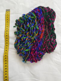 Gerecyclede zijdevezels, gesponnen, 45 g