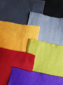 Dun naaldviltpakket assorti 5 kleuren
