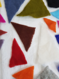 Driehoekjes naaldvilt (L)