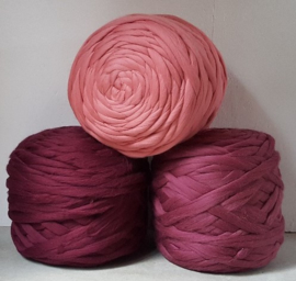 Zuid-Am. merino, diep oud roze (524) vanaf