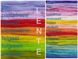 Assorti merino lontwol, LENTE, vanaf