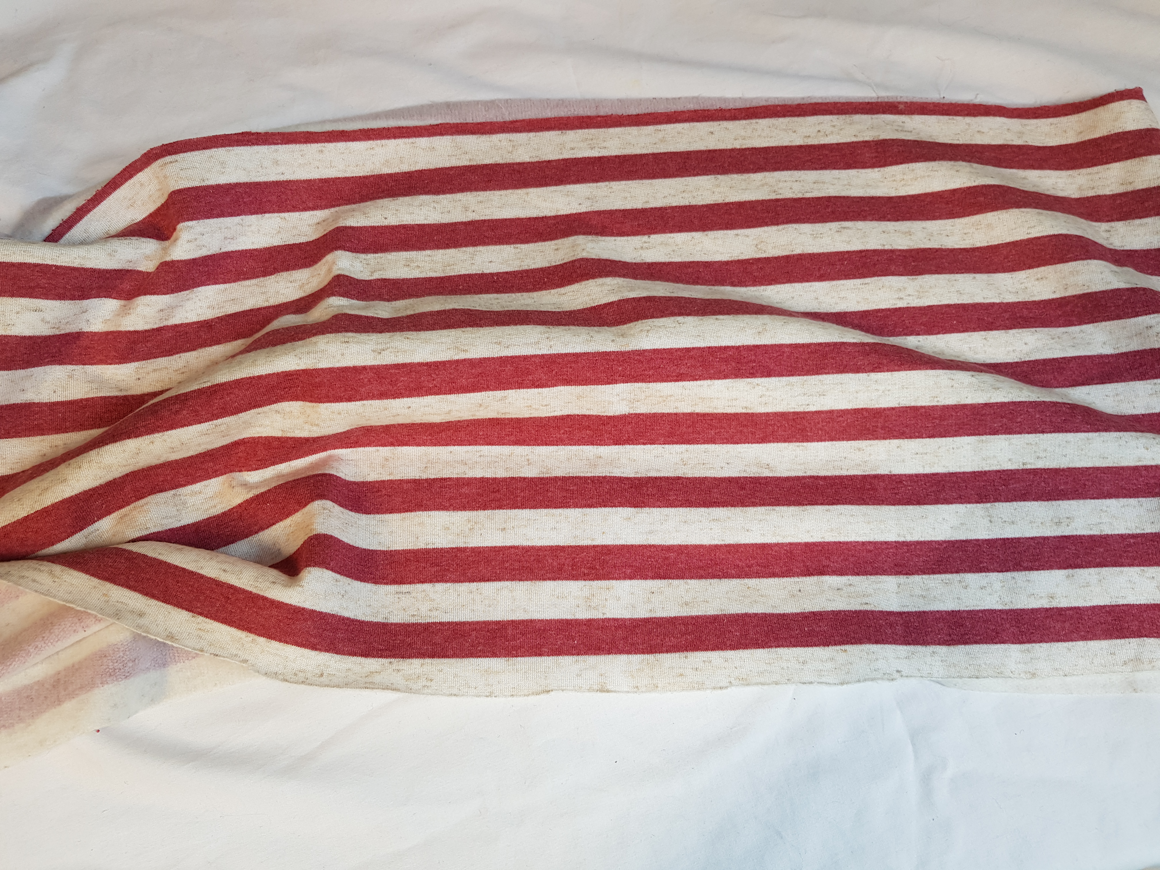 Dik katoenen tricot 35x152 cm (str)