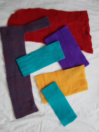 Assorti fijn naaldvilt  (ng36)