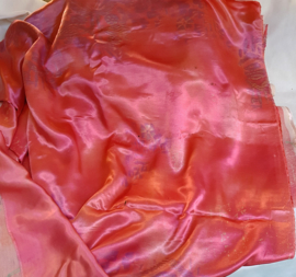 Glanzend roze 154 x 395 cm (RGO)