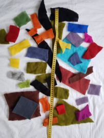 Assorti fijn naaldvilt (nk23)