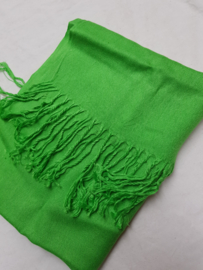 Katoenen sjaal, groen