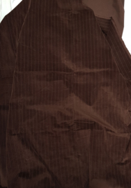 Fijne corduroy, chocoladebruin 144x150 (EBC)