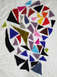 Driehoekjes naaldvilt (L)