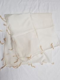 Katoenen doek met franje