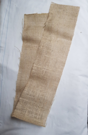Jute strook, 14 cm breed