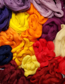 Assorti merino lontwol SUNRISE & SUNSET, vanaf