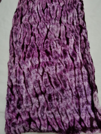 Sjaal glanzend paars met lila (pl1)