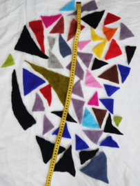 Driehoekjes naaldvilt (L)