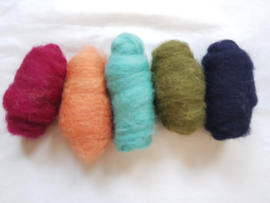 Gekaarde wol assorti (nr 733)