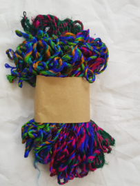 Gerecyclede zijdevezels, gesponnen, 45 g