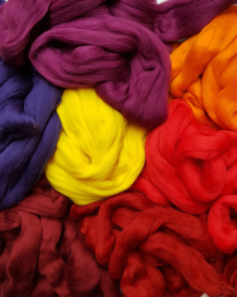 Assorti merino lontwol SUNRISE & SUNSET, vanaf