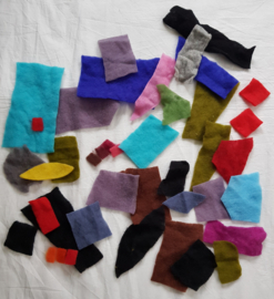 Assorti fijn naaldvilt (nk19)