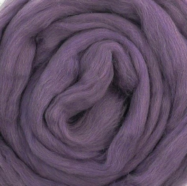 Eur. merino, 'DUSTY' diep violet (614) vanaf