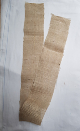 Jute strook, 10 cm breed