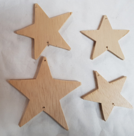 Triplex 4 sterretjes met gaatjes