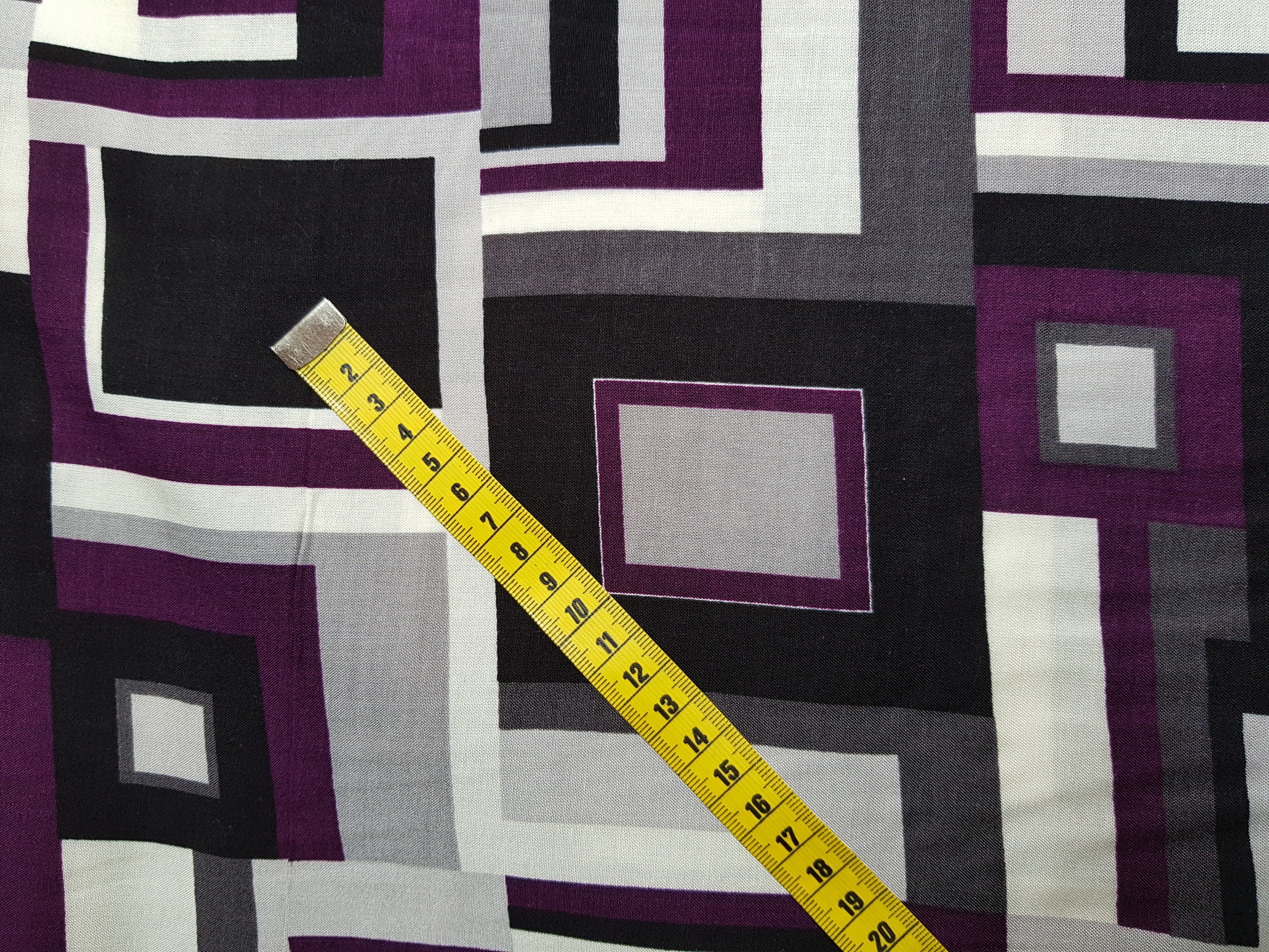 Paars, wit, grijs, zwart 270 cm (PVZ)