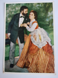ansichtkaart Das Ehepaar Sisley von Pierre Auguste Renoir