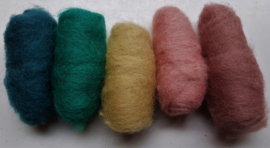 Gekaarde wol assorti herfstweide (nr 721)