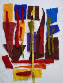 Assorti fijn naaldvilt  (nv27)