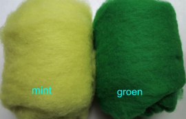 Gekaarde merino Nw-Zeeland MINT (011)