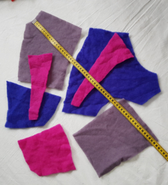 Assorti fijn naaldvilt  (nvb6)