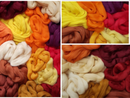 Assorti merino lontwol, FIRE & FLAME, vanaf