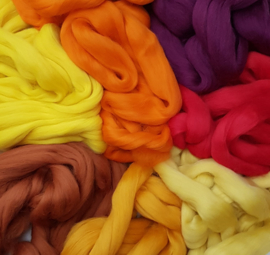 Assorti merino lontwol, FIRE & FLAME, vanaf