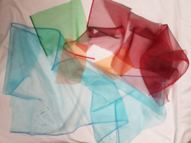 Assorti diverse kleuren organza