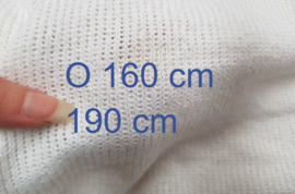 Wit gebreid tricot (trt)