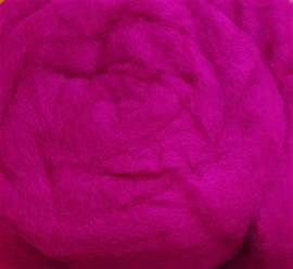 Gekaarde merino Nw-Zeeland PINK (25)