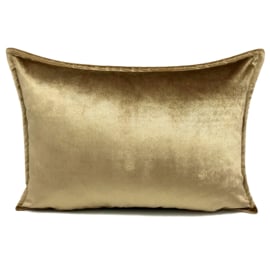 Esperanza Deseo ® kussen - Velvet, goud brons ± 30x45cm