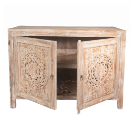 Buffet kast Sanur, dubbele deur van  teak hout