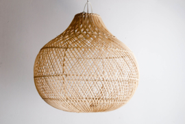 Hanging lamp Tegallalang 50 cm diameter Natural Rattan