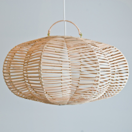 Hanging lamp Ibiza Star Natural Rattan