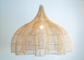 Hanglamp XXXL Tiram Natural Rotan Ø100cm