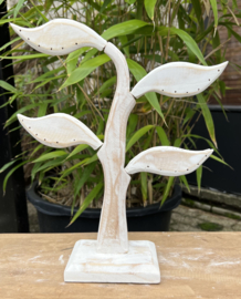 Houten oorbellen houder boom