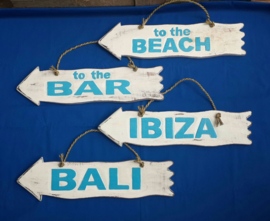 Pijl_white/blue_Bali/Ibiza/to the bar/to the beach
